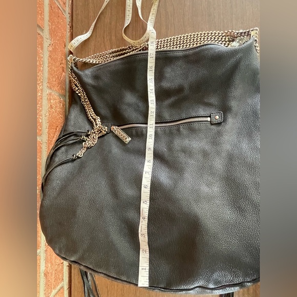 CHRISTIAN LOUBOUTIN Handbag Purse Marianna Rider Large Capra Black - Picture 14 of 16